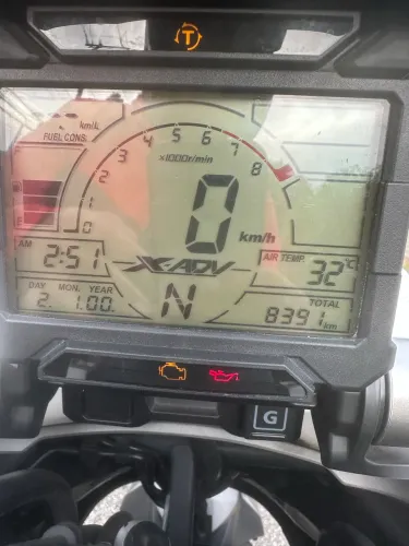 XADV - 750CC - ANO 2021 - CINZA