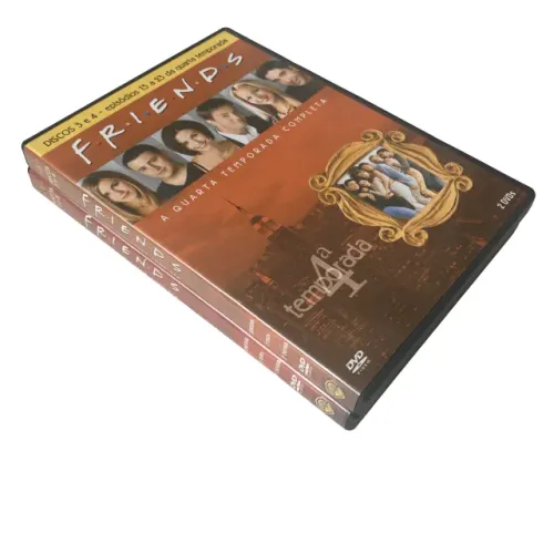 DVD Friends Temporada 4 Completa Original - Físico - 4 DVDs