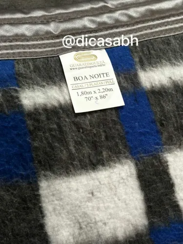 Cobertor Casal Boa Noite Guaratinguetá