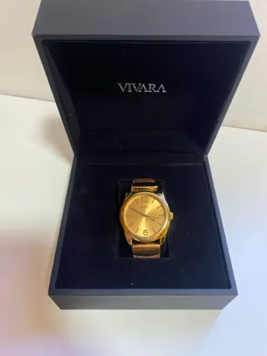 Relógio feminino Euro pulseira em couro