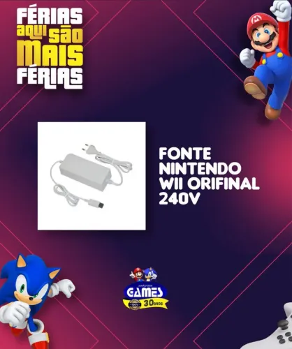 Fonte original para Nintendo Wii
