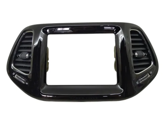 Moldura Multimidia Jeep Compass 2020 Preto