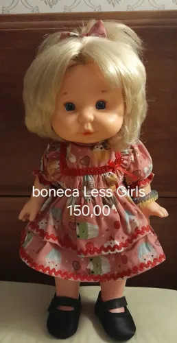 Boneca lees Girls anos 80 estrela