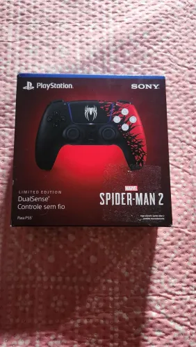 Controle ps5 edição spider-man 2