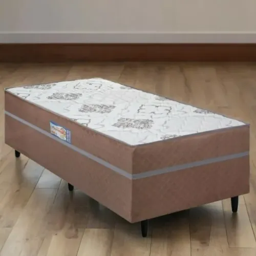 Anúncio com frete incluso. Cama Box Solteiro Ortopédica D28 004 (leia a descrição).
