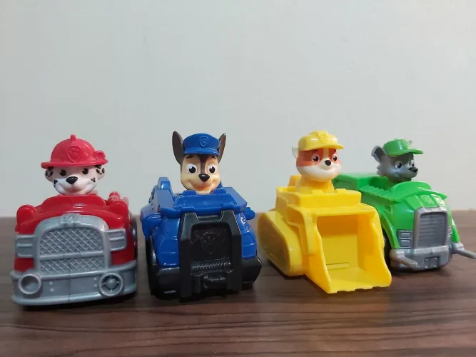 Patrulha Canina - Carrinhos