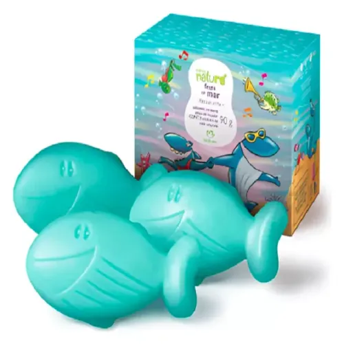 Sabonete Em Barra Festa No Mar Natura Naturé 3 X 90 G