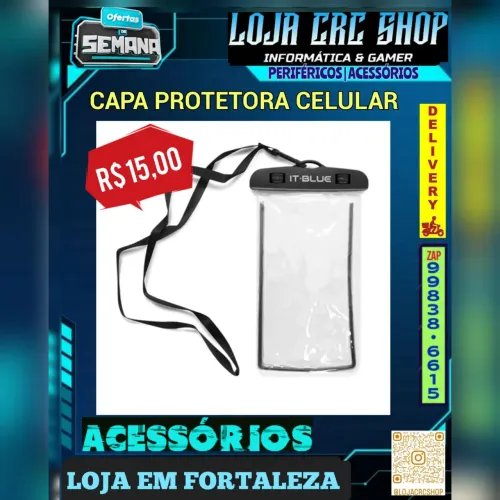 Capa Protetora para Celular - Proteja seu Aparelho!