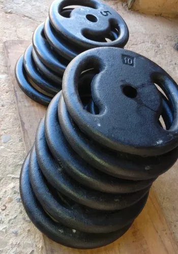 90 Kilos de Anilhas novas
