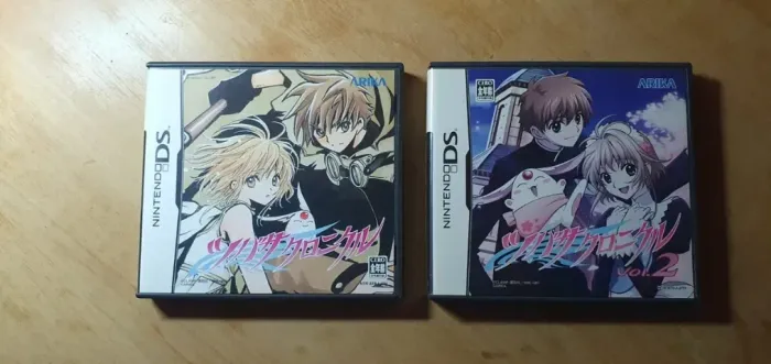 Coleção Jogos Tsubasa Chronicle Vol 1 e 2 Nintendo Ds Japão Originais e Completos