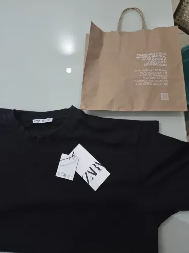 Camiseta Zara heavyweight