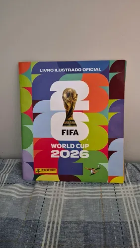 álbum copa do mundo com figurinhas