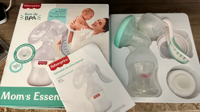 Bomba de tirar leite manual fisher price 