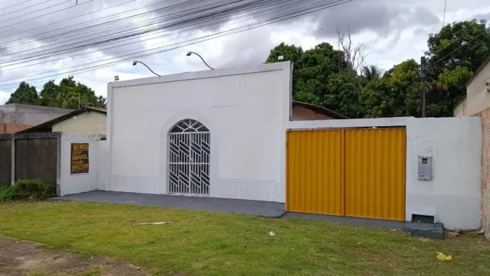 Salão 8x10 em terreno 12x30 titulado