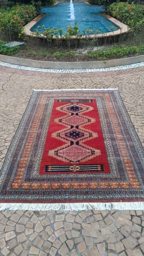 Tapete karashi paquistanês 1,90 x 1,30