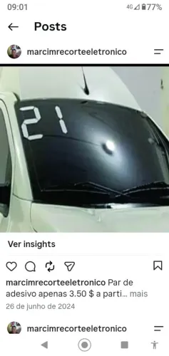 Adesivos para veículos