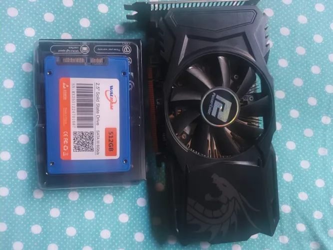 Placa de vídeo Rx 560 4g