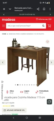 Bancada de cozinha