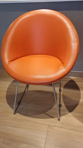Par de Poltronas de Espera Cavaletti Spot 36040 - Vintage