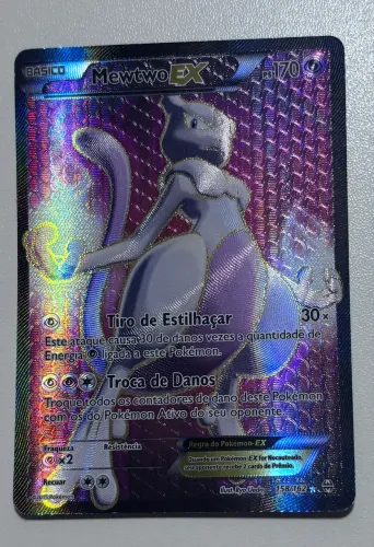 Carta Pokémon Mewtwo EX (158/162)