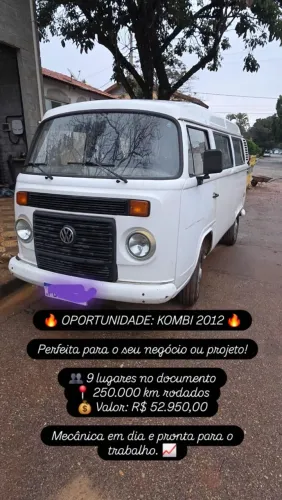 Volkswagen Kombi Standard 1.4 MI Total Flex 8V 2012