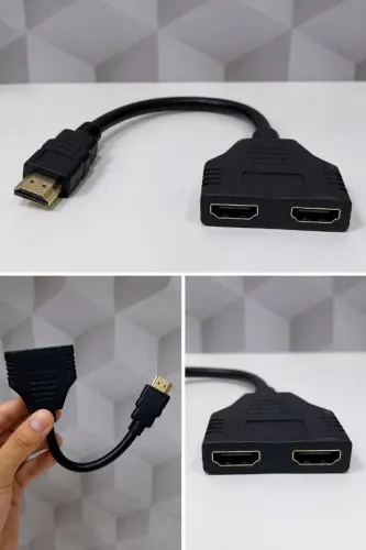 Divisor HDMI macho x 2fêmea