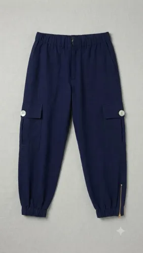 Calça Cargo Jogger Sclub Masculina Azul-Marinho Tam. G - Ótimo Estado
