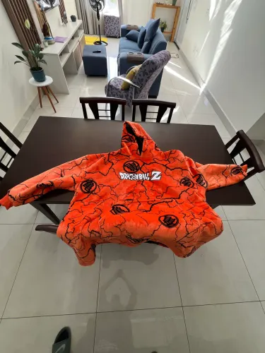 Pijama Dragon Ball Z Inverno, Peça Única XL