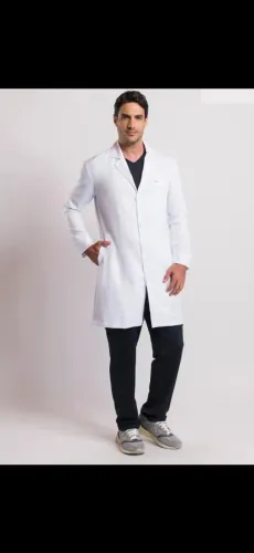 Jaleco masculino Leo dra Cherie 