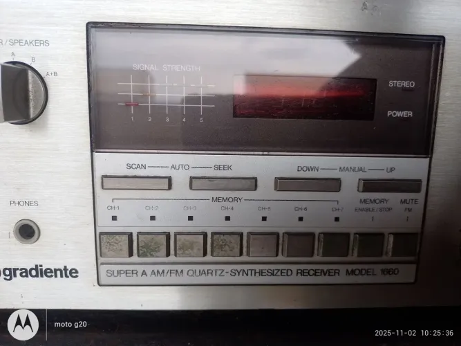 Receiver Gradiente model 1660