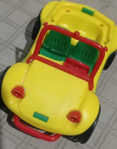 Carrinho antigo miniatura de Buggy Kinder ovo Max