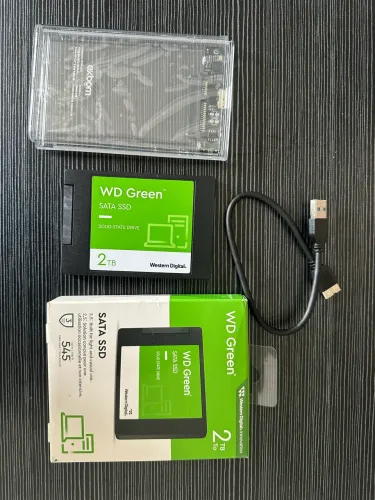 SSD WD Green 2TB SATA III em excelente estado!