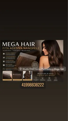 MEGA HAIR FITA ADESIVA IMPORTADA E NANOCAPSULAS DE QUERATINA