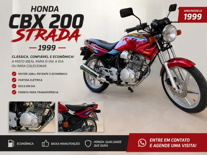 Relíquia CBX 200 Strada