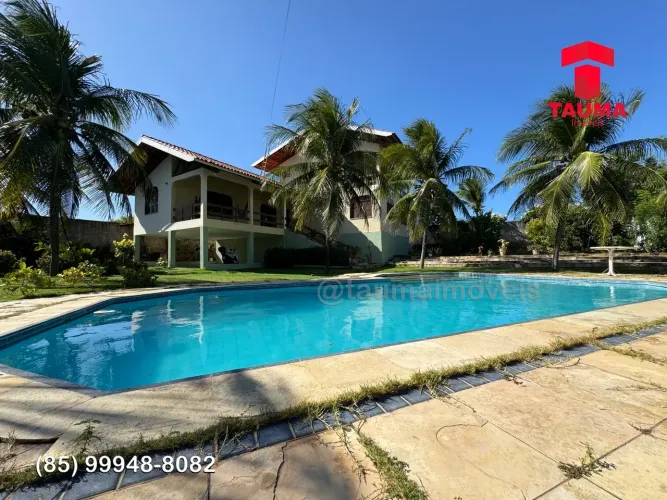 Grande casa duplex com piscina 323 metros quadrados com 4 quartos em Prainha - Aquiraz - C