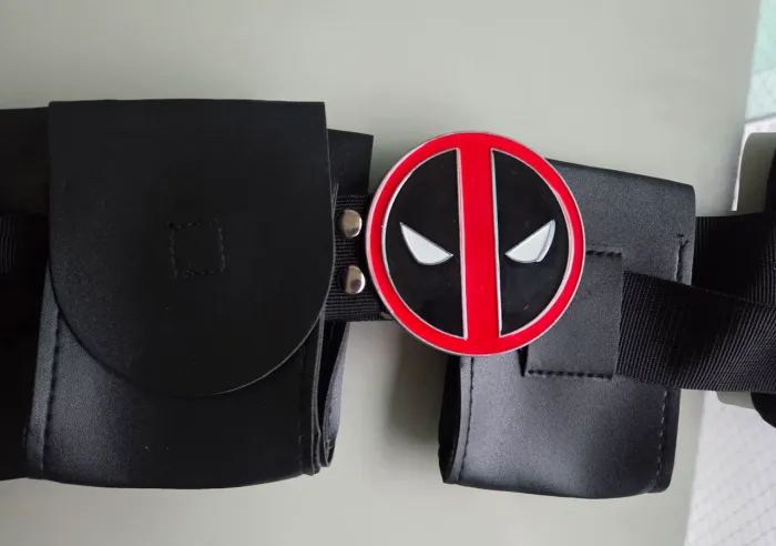 Cinto Deadpool novo. Adulto.
