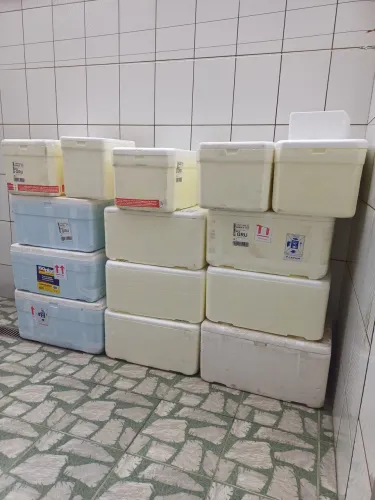Caixas de Isopor usada - semi novas