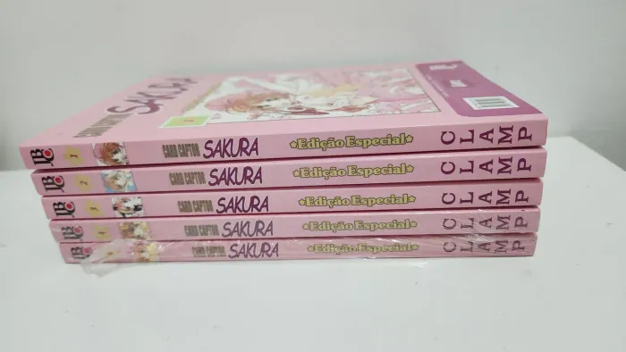 Manga Sakura card captor volume 1 ao 5