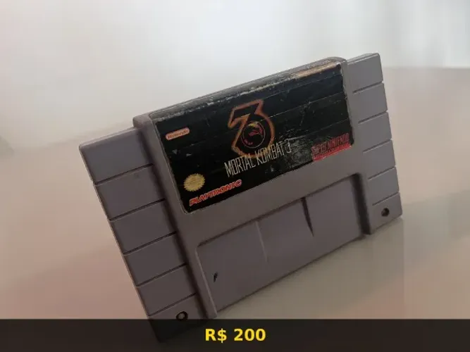 Mortal Kombat 3 Playtronic Original Super Nintendo SNES
