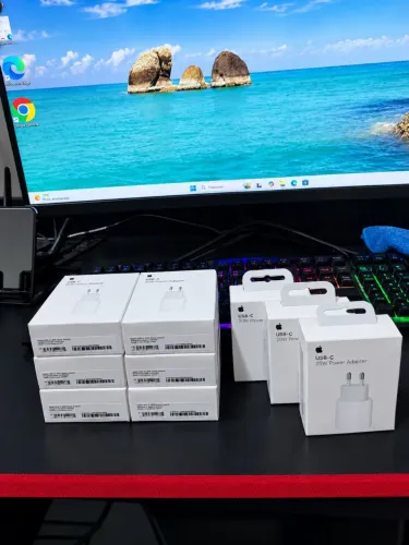 Fonte Apple 20W USB-C ORIGINAL