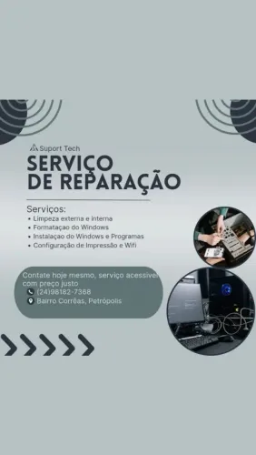 Serviço de reparação de computadores 