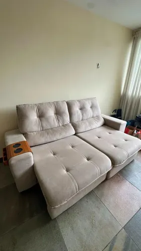 Sofá Retratil Inclinavel 4 lugares