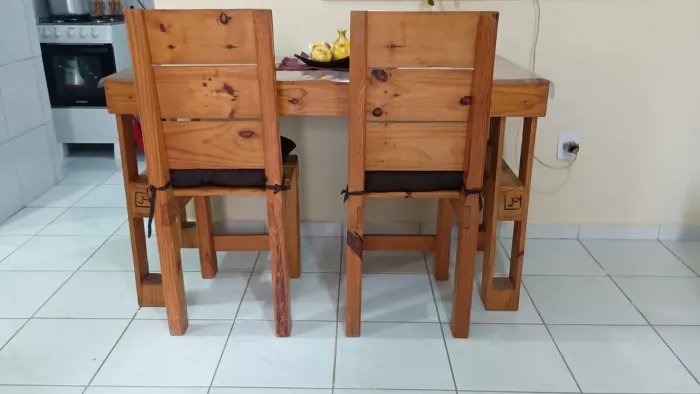 Mesa Jantar Rústica de Palete