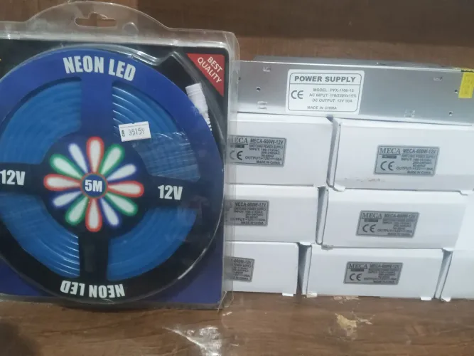 Fonte 12 volts 50 amperes nova