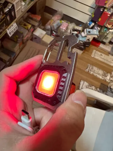 MINI LANTERNA LED W5138 RECARREGÁVEL