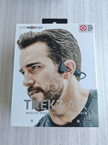 Fones Headphones Por Condução Óssea Aftershokz Trekz Air Wireless