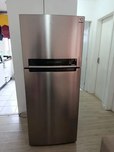 NOVA!! Geladeira Frost Free INOX duplex 473L Inverter MIDEA