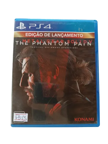 cd de jogo ps4 the phantom pain metal gear solodiv ps13