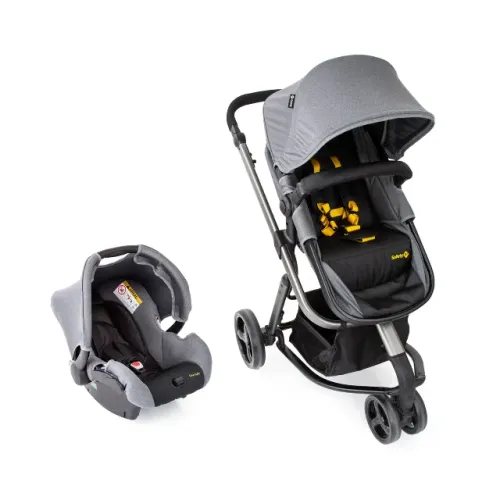 Carrinho de Bebê - Travel System Safety 1st, Mobi Duo, Grey Sport