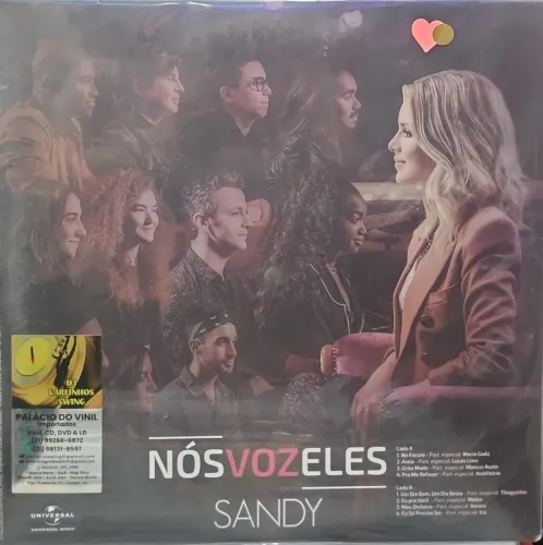 LP DUPLO SANDY LACRADO - NÓS VOZ ELES